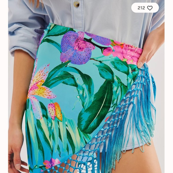 Rococo Sand Pareo Multi Colored Skirt - Picture 3 of 7